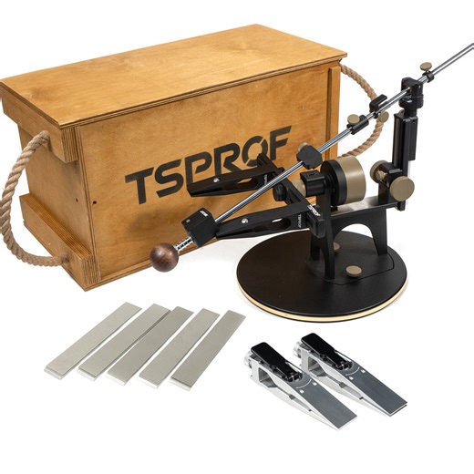 TSPROF K03 Pro SE + Quick Fillet Clamps Sharpening Kit