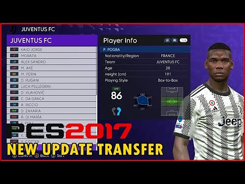 PES 2017 OPTION FILE NEW UPDATE TRANSFER JULY 2022 ALL PATCH