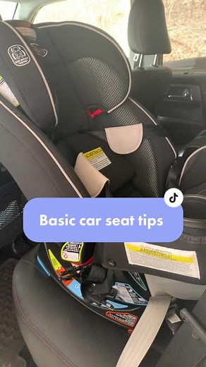 There are very few exceptions to these rules! Some manufacturers allow the car seat to touch the seat in front, or be installed with the seat belt and lower anchor system, but if you’re not completely sure then don’t do it! Every car seat needs to be installed very snug and not move more than an inch 😊 #carseat #carseatsafety #WomenOwnedBusiness #OscarsAtHome #InstaxChallenge #BridgertonScandal #HaloSilverTeam #LizzosBigGrrrls #carseathack #carseattiktoks #graco #gracocarseat