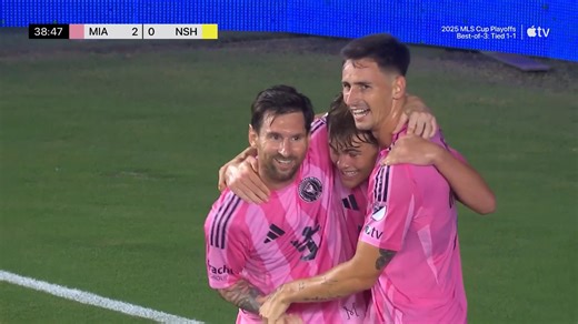 476K views · 23K reactions | Another magical night for Leo Messi. ✨ Inter Miami CF cruise past Nashville into the Conference Semifinals. // Audi USA MLS Cup Playoffs | Major League Soccer (MLS) | Facebook