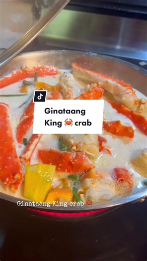 Delicious Ginataang King Crab Recipe