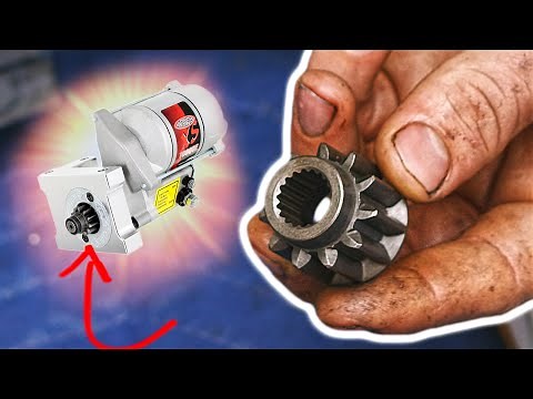 Powermaster XS Torque Starter - Teeth Destroyed - How to Replace the Starter Gear with a New One!