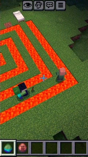 How to make villager vs zombie racing in Minecraft