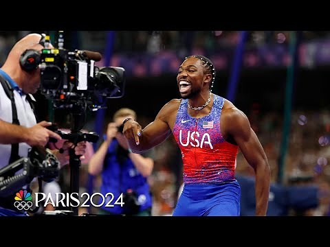 Noah Lyles: behind the scenes of his UNFORGETTABLE 100m gold medal performance | Paris Olympics