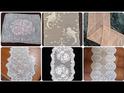 HERKESİN ÇOK BEĞENDİĞİ ÇOK ÖRÜLEN DANTEL RUNNER MODELLERİ SEHPA ÖRTÜSÜ MODELLERİ