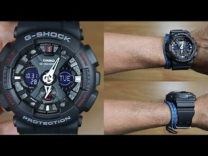 CASIO G-SHOCK GA-120-1A FULL BLACK - UNBOXING