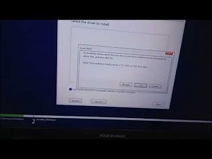 we couldn't find any drives to get a storage driver click load drivers solution