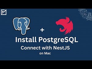 NestJS with PostgreSQL | How to Install PostgreSQL on Mac in 2025