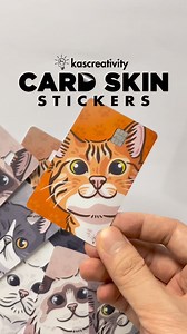Transform the cards you NEED into the cards you LOVE with our Cats CARD SKIN STICKERS. These are high quality artist-crafted stickers you can use to style up your cards, making your everyday transactions with them more fun! Each sticker is beautifully designed and produced with high quality materials to pair with your cards. Choose from our 3 Types: 1. Full Cover with Chip Window 2. Half Cover 3. Full Cover no hole Fits the standard credit card size. (85.6x53.9mm) Works on payment terminals, ATM