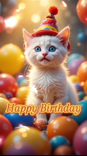 Happy Birthday Cats Singing Compilation