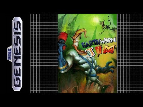 Earthworm Jim (Sega Genesis) Full Game/No Death