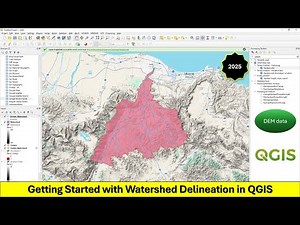 Getting Started with Watershed Delineation in QGIS using DEM Data | 2025