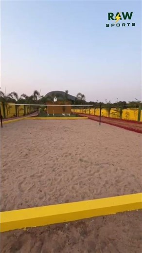 Professional Outdoor Sand Badminton Court by RAWSPORTS INFRA