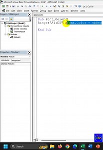 42 reactions | Excel VBA ဖြင့် Font Color Change နည်း | 푷푬푪 푪풐풎풑풖풕풆풓 푶풏풍풊풏풆 푻풓풂풊풏풊풏품 | Facebook