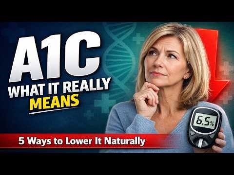 What Your A1C REALLY Means (And How to Lower It Naturally)