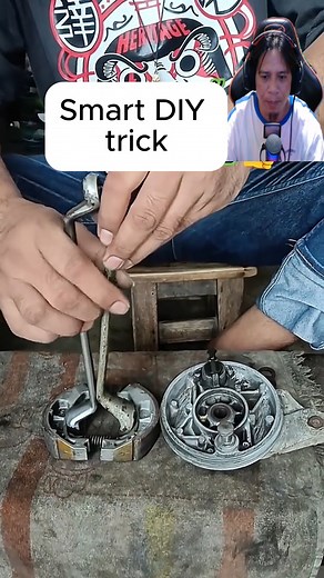 Smart DIY trick for removing motor parts: quick, simple, and no expensive tools needed #tipsandtricks #diyideas #smartideas #creative #mechanic #fbreelsvideo #fbreelsviral #followersandnonfollowers | Ronald Duterte De Alca