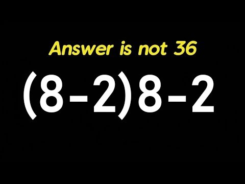 Most people fail this simple math problem!