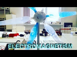 Electromagnetism. Physics. Simple projects.