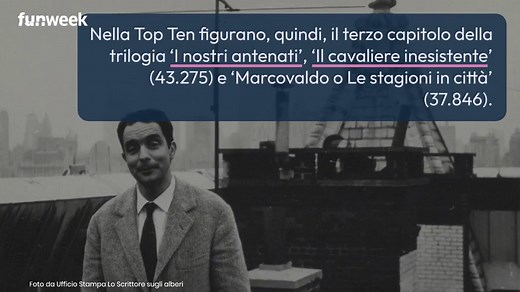Nel centenario della nascita di Italo Calvino, Wikipedia rivela le opere più cercate dagli italiani