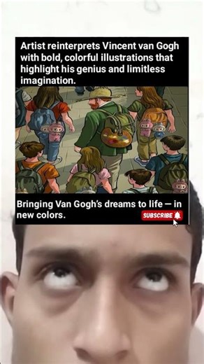 Bold New Van Gogh: Artist Reimagines His Genius With Stunning Modern Illustrations 🎨✨