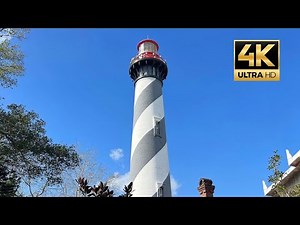 4K Walk Tour | St. Augustine Lighthouse & Maritime Museum