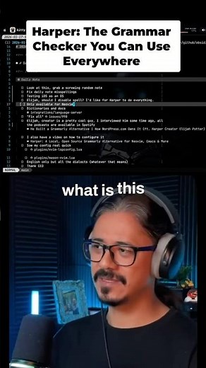 Harper Grammar Checker: Use it EVERYWHERE! (Not Just Neovim) #shorts