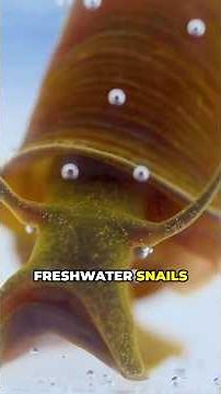 Freshwater Snail: The Deadliest Creature You Never Noticed! 🐌☠️ #shortsfeed #shorts #snail