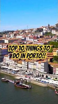 TOP 10 Things To Do in PORTO, PORTUGAL! #porto #portugal #portugaltravel