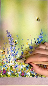 Bee sketches 🐝🥰💛 this one is done on cold pressed watercolour paper with an acrylic background, the foreground was done with oil pastels and colouring pencils. I also experimented with covering it with a layer of fixative then cold wax medium to seal the oil pastels. It smudged the oil pastels a little but overall turned out pretty good! Going to frame it and post it to my website shortly, stay tuned for the update! . . . . . #worldbeeday #bees #beelover #beeart #beepainting #pastels #acrylic