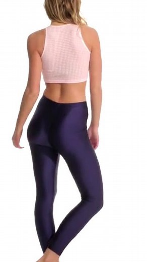 American Apparel Shiny Legging | SwimOutlet.com