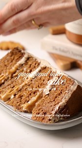 bakemas part 9 | gingerbread latte cake 🎄 The four layers of sponge are soft and spiced with a crumb so tender it quite literally melts in your mouth. Then you get the salted gooey caramel in-between each layer which pairs so well with the creamy espresso frosting for the perfect festive cake. This recipe is part of my subscription content and can be accessed with a subscription here or on my website. Please see the link in my bio or 🫶🏼🫶🏼 #christmasbaking #dairyfreerecipes #egglessbaking #d