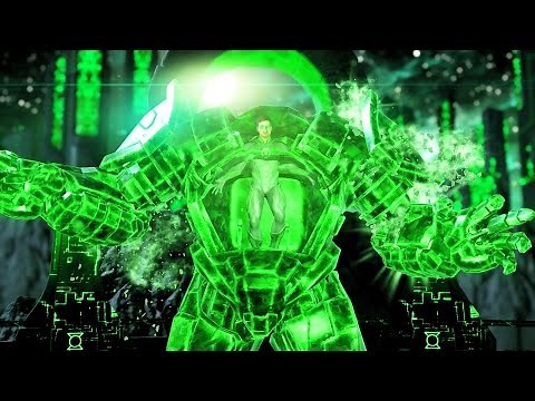 Injustice 2 Green Lantern Super Move on All Characters 4k UHD 2160p