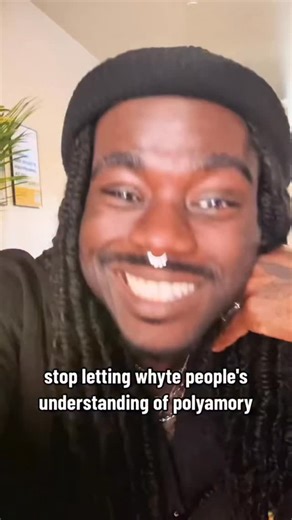 Decolonizing Love on Instagram: "I’m African 🇰🇪 and queer (non-binary, pansexual, and demisexual) a relationship anarchist, and polyamorous. I make content on social media, coach on polyamory, offer relationship tools on our website, and you can read my writing on Substack. Other Black polyamory content creators I recommend: @lavitaloca34 @unapolygeticallyjoy @bygabriellesmith @gabalexa @sanuthepolyfairy @progressive_love_academy Book: An African-American Guide to Ethical Non-Monogamy: The How