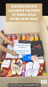 3.4M views · 23K reactions | BALIKBAYAN PACKAGE FROM ITALY! LALAMOVE SAME DAY DELIVERY SA NUEVA ECIJA 﫶 CASH ON DELIVERY LESS HASSLE TALAGA PAG SAMIN NA KAYO NAGORDER! | Steps.ph | Facebook