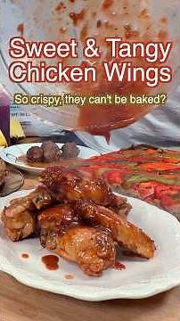 Baking Powder & Cornstarch crispy baked #chickenwings #bakedchickenwings #winglovers