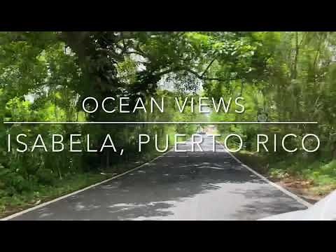 Ocean Views: Land For Sale in Isabela, Puerto Rico. Walk to the beach.