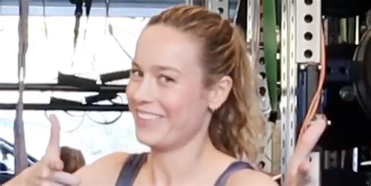 Brie Larson's Abs Are Next-Level Sculpted In This IG Video