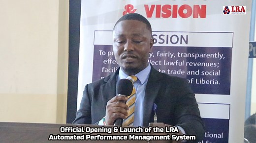 Launch of LRA Automated Performance Management System | Liberia Revenue Authority