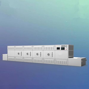 [Hot Item] Industrial Tunnel Microwave Tea Moringa Leaf Drying Sterilizing Machine