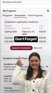 Don't forget to apply for graduation in MyASU by February 15. Here's how. | ASU Online