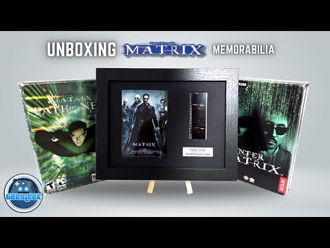 Unboxing Matrix 35mm Film Cells LED Frame - Epic Movie Memorabilia!
