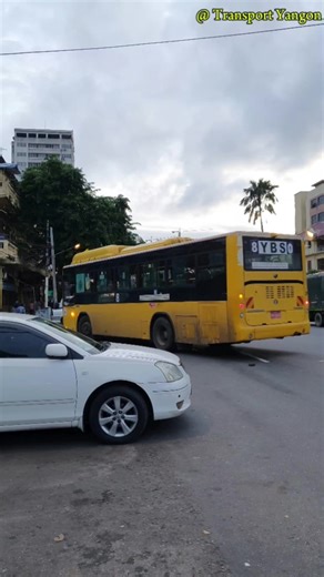 Somewhere in Yangon 👑❤️ Bus Spotting #transportyangon #ybs #ybsservice #yangonbuses #yangon #myanmar #rangoon #citybusyangon #yutongmyanmar #yangontransport #myanmarbusfan #yangonbusservice