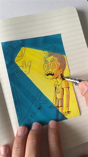 How to color light and shadow #asmrcoloring #asmrart #satisfying #coloring