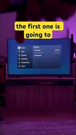How to Undo Picture Setting Changes on Samsung TV?