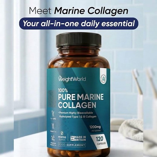 Pure Marine Collagen - Younger Skin, Stronger Joints & Nails From The Inside Out