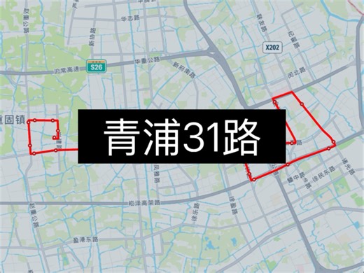 【travelboast】上海公交青浦31路