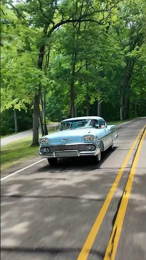 Check out our gorgeous 1958 Chevrolet Impala 🌤️ Available Now for Purchase!