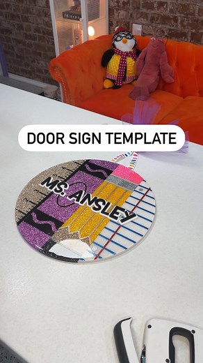 168K views · 3.7K reactions | Door Sign Template•As a single employee small business I always look for ways to streamline production and make things consistent from one order to the next.•#crafting #crafter #smallbusiness #explore #viral #entrepreneur | Teach Over the Rainbow | Facebook