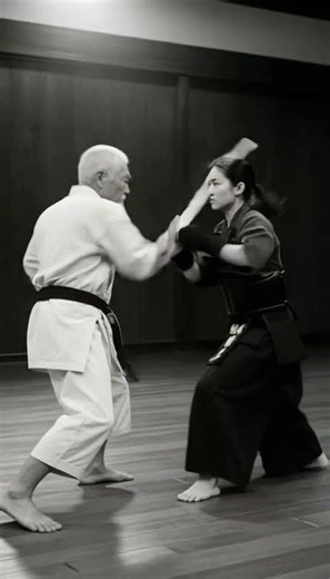 1960s Black & White: Karate Master vs Kendo Duel