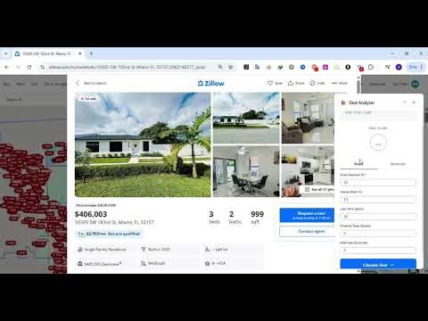 QuickROI: Instant Real Estate Deal Analyzer For Zillow, Realtor, Redfin